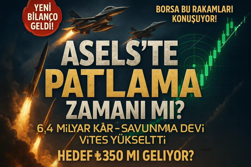 aselsan bilançosu açıklandı