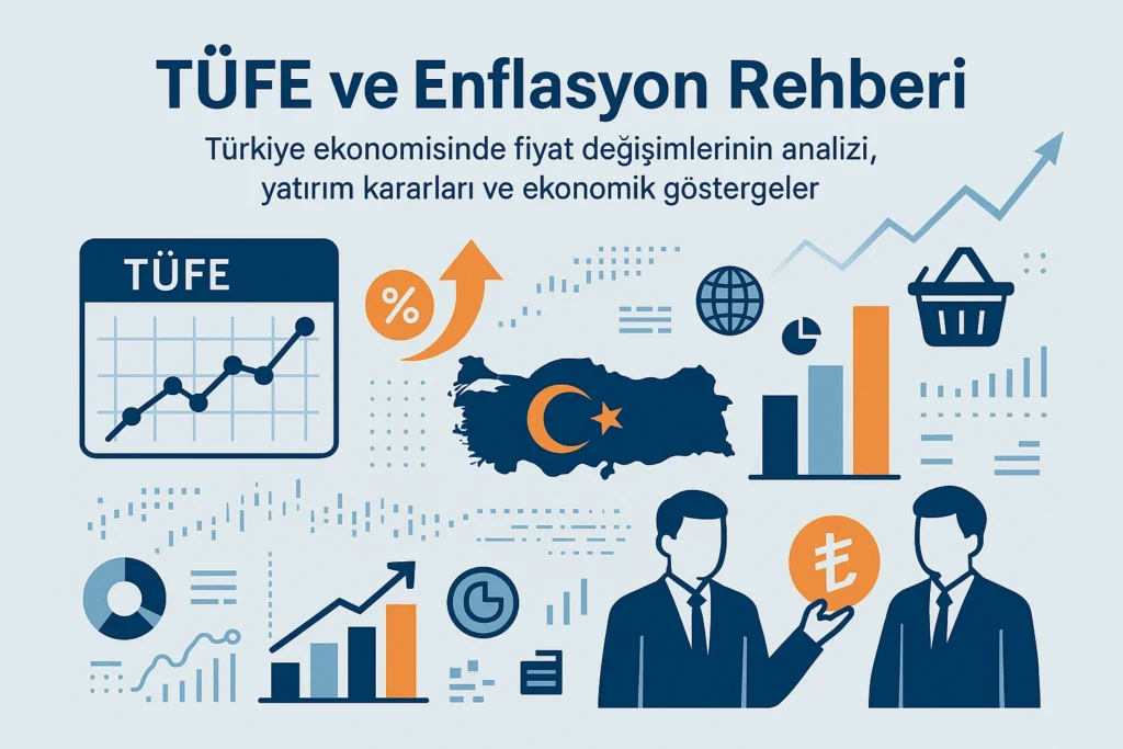 Türkiye ekonomisinde fiyat hareketlerini anlamak, yatırımcılar ve ekonomi takipçileri için kritik öneme sahip. TÜFE, ülkemizdeki yaşam maliyetinin nasıl değiştiğini gösteren ana göstergedir. Bu rehber, size enflasyon ölçümünün inceliklerini öğretecek ve finansal kararlarınızı destekleyecek. Günlük alışverişten büyük yatırım kararlarına kadar, ekonomideki fiyat hareketleri herkesi etkiler. Özellikle son yılların ekonomik dalgalanmaları, fiyat endekslerini takip etmenin önemini artırmıştır. Modern yatırımcılar, bu göstergeleri okuyabilmeli ve analiz edebilmelidir. Bu makale, TÜFE'nin temellerinden ileri seviye analizine kadar tüm konuları kapsar. Hesaplama yöntemlerini, yatırım stratejilerindeki rolünü ve güncel önemini derinlemesine inceleyeceksiniz. Uzmanlık seviyenizden bağımsız olarak, adım adım öğrenecek ve pratikte uygulayabileceksiniz. Okuma süreniz yaklaşık 12 dakika olacak. Bu süre sonunda TÜFE'yi yorumlayabilecek, yatırım kararlarınızda kullanabilecek ve ekonomik gelişmeleri daha iyi anlayabileceksiniz. Başlayalım!