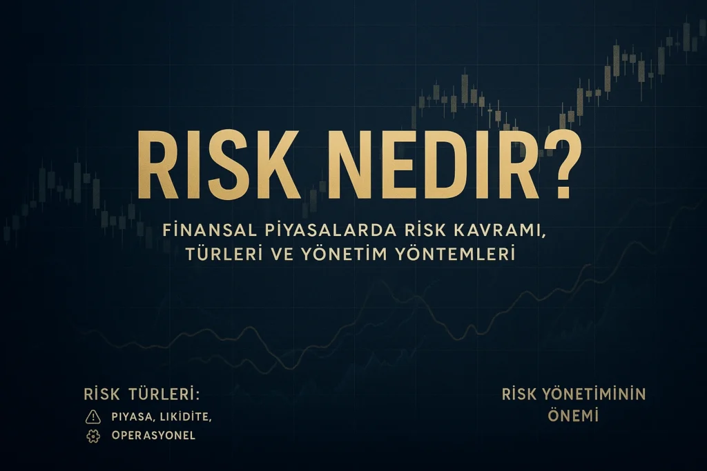 Finansal piyasalarda başarılı olmak isteyen her yatırımcının mutlaka bilmesi gereken en kritik konulardan biri risk yönetimidir. Finansal analizlerin ve enstrümanların belirlenmiş riskleri kontrol etmek ve azaltmak için kullanılması olarak tanımlanan bu yaklaşım, yatırım dünyasında hayatta kalmanın temel şartlarından biridir. Piyasalardaki belirsizlikler ve beklenmedik değişimler, hazırlıksız yakalanan yatırımcıları ciddi kayıplarla karşı karşıya bırakabilir. Bu durumu önlemenin ve uzun vadeli başarı elde etmenin yolu, sistematik bir risk yönetimi anlayışı geliştirmektir. Bu rehberde, risk yönetiminin temellerinden başlayarak, ileri düzey stratejilere kadar olan tüm süreci adım adım öğreneceksiniz. Konuyu tamamen kavrayabilmeniz için pratik örnekler ve gerçek piyasa senaryolarıyla desteklenmiş bilgiler sunacağız. Bu kapsamlı rehberi okuduktan sonra, risk yönetimi stratejilerini nasıl uygulayacağınızı bilecek, portföyünüzü korumanın yollarını öğrenecek ve finansal piyasalarda daha bilinçli kararlar verebileceksiniz. Okuma süreniz yaklaşık 12 dakika olacak.