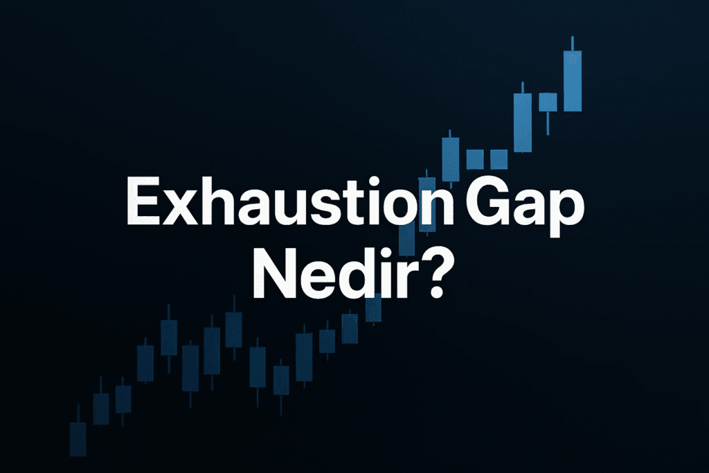 Exhaustion gap, yükselen ya da düşen trendin sonunda aniden ortaya çıkan ve genellikle fiyatın bir önceki kapanışa kıyasla boşluk bırakarak açılmasıyla tanımlanır. Bu formasyon, trendin gücünün azaldığını ve piyasa katılımcılarının pozisyon kapattığını gösterir. Fiyat bu boşluktan sonra genellikle trend yönünde güçlü bir son hamle yapar, ardından trendin tersine dönme ihtimali artar. Bu boşluk, trendin tükenmekte olduğuna dair önemli bir uyarıdır ve genellikle yüksek hacimle desteklenir.