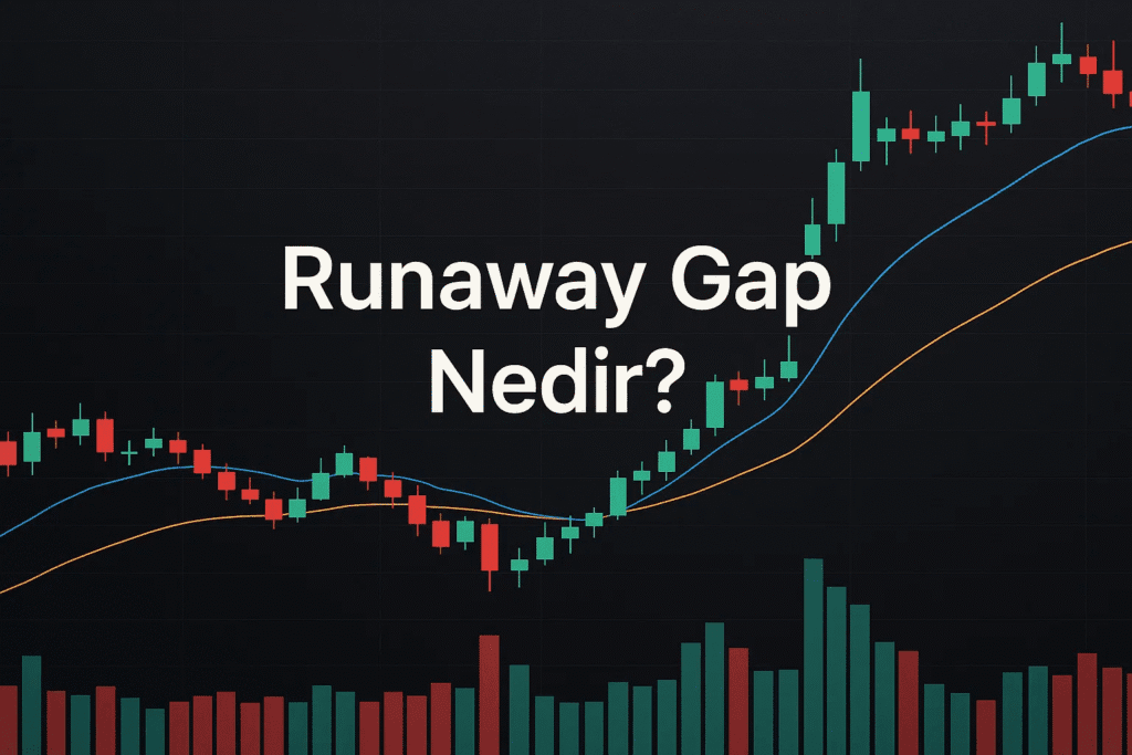 Süregelen Trend İçindeki Ani Boşluklar Runaway gap, yükselen ya da düşen trendin ortasında aniden oluşan ve genellikle fiyatın bir önceki kapanışına kıyasla boşluk bırakarak açılmasıyla tanımlanır. Bu formasyon, fiyat hareketinde güçlü bir ivmenin sürdüğünü gösterir. Fiyat bu boşluktan sonra genellikle hiç duraksamadan aynı yönde ilerlemeye devam eder. Bu yönlü ve hızlı hareket, genellikle piyasaya yeni giren yatırımcıların veya önemli haberlerin etkisiyle oluşur. Boşluk, piyasada kuvvetli bir arz-talep dengesizliğini temsil eder.