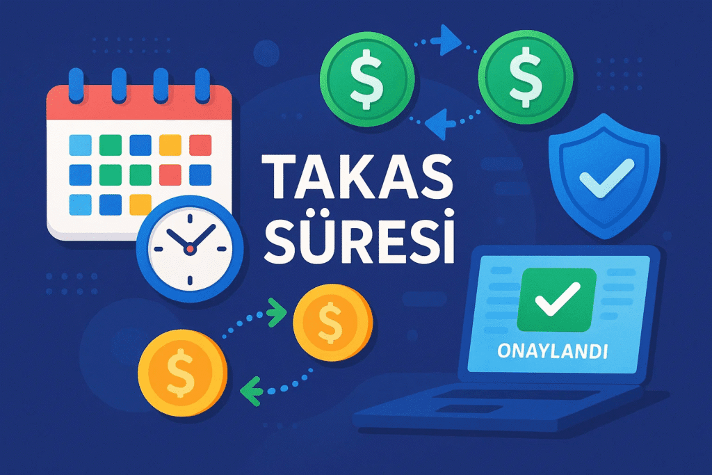Takas süresi, finansal piyasalarda gerçekleştirilen işlemlerin tamamlanması için gereken zaman dilimini ifade eder. Bir alım veya satım işlemi yapıldığında, işlem anında gerçekleşmez; öncelikle takas sürecinden geçer. Bu süreçte, varlıkların ve paranın el değiştirmesi tamamlanır ve işlem kesinleşir. Takas süresinin kısalması, piyasa likiditesini artırırken yatırımcıların güvenini de yükseltir. Takas süresi, piyasalarda işlem güvenliğinin temel taşlarından biridir. Çünkü işlemler tamamlanmadan, tarafların yükümlülüklerini yerine getirmemesi durumunda piyasa riskleri ortaya çıkar. Dolayısıyla takas süresini doğru yönetmek, piyasa istikrarı için kritik önemdedir.