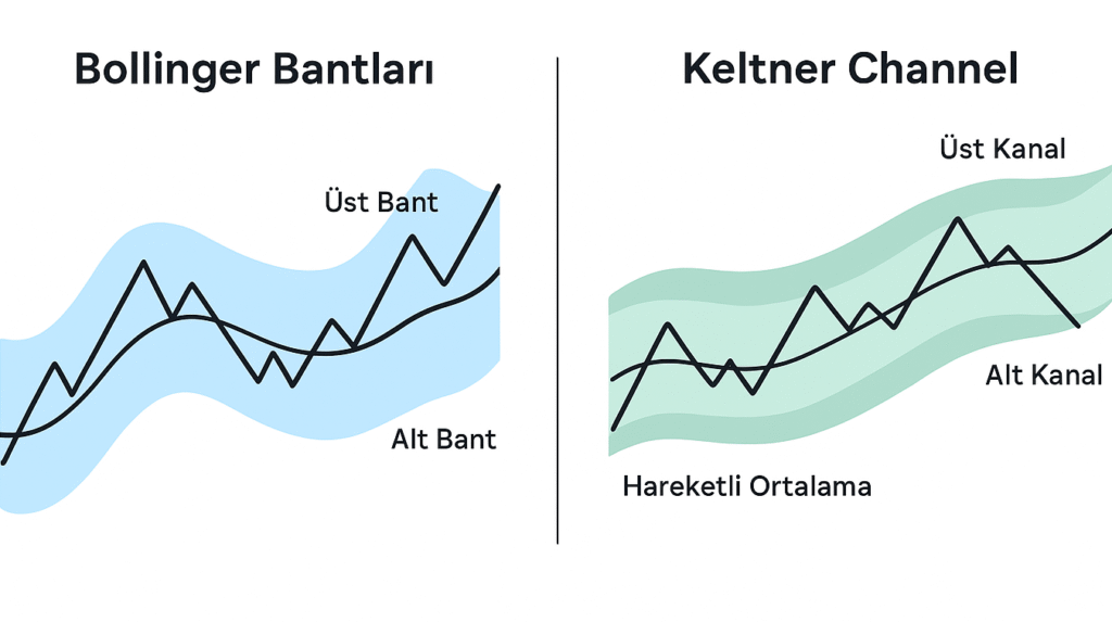 Bollinger Bantları ve Keltner Kanalı
