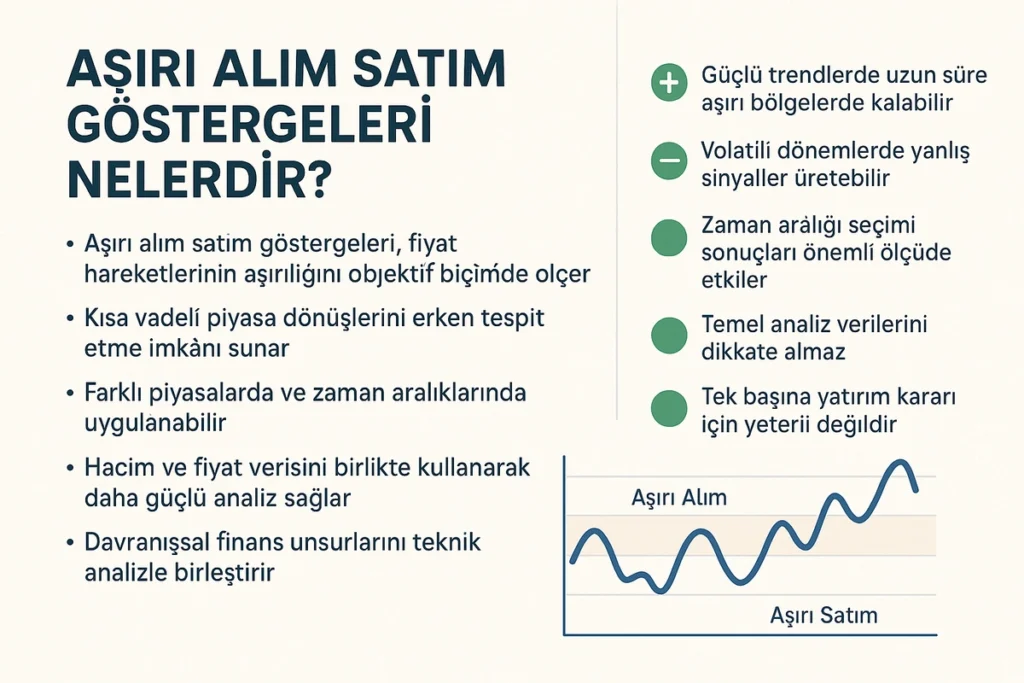 ChatGPT said: Aşırı Alım Satım Göstergeleri