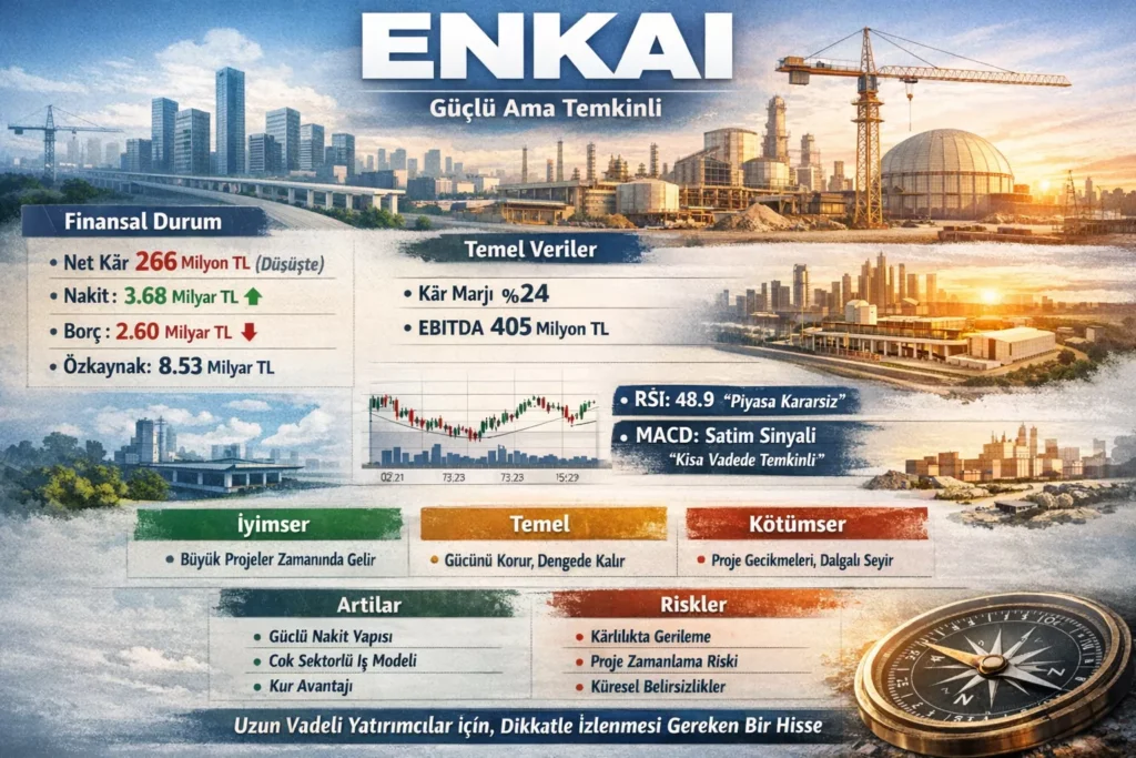 ENKAI yorum ve hedef fiyat