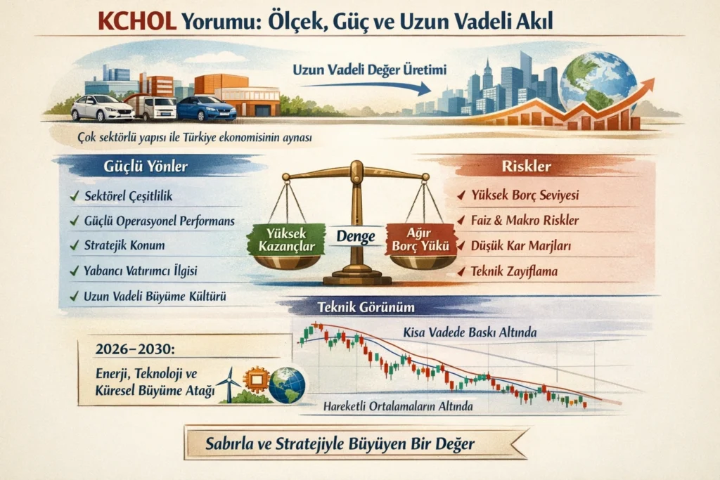 KCHOL Yorum ve Koç Holding 2026-2030 Hedef Fiyatlar