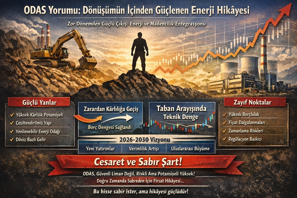 ODAS Yorum ve 2026-2030 Hedef Fiyatlar