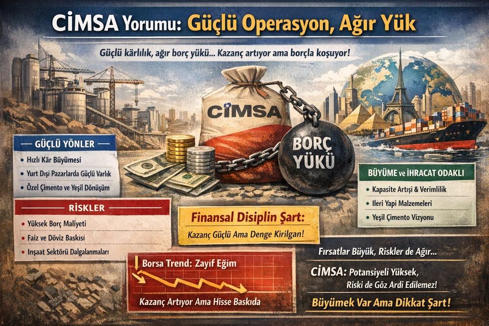 CIMSA Yorum ve 2026-2030 Hedef Fiyatlar
