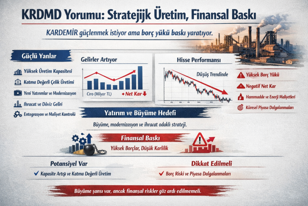 KRDMD Yorum ve Kardemir 2026-2030 Hedef Fiyat
