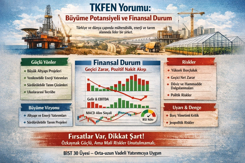 TKFEN Yorum ve 2026-2030 Hedef Fiyatlar