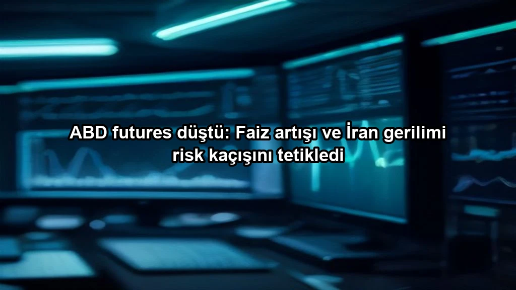 ABD futures düştü: Faiz artışı ve İran gerilimi risk kaçışını tetikledi konulu borsa ve yatirim haber gorseli