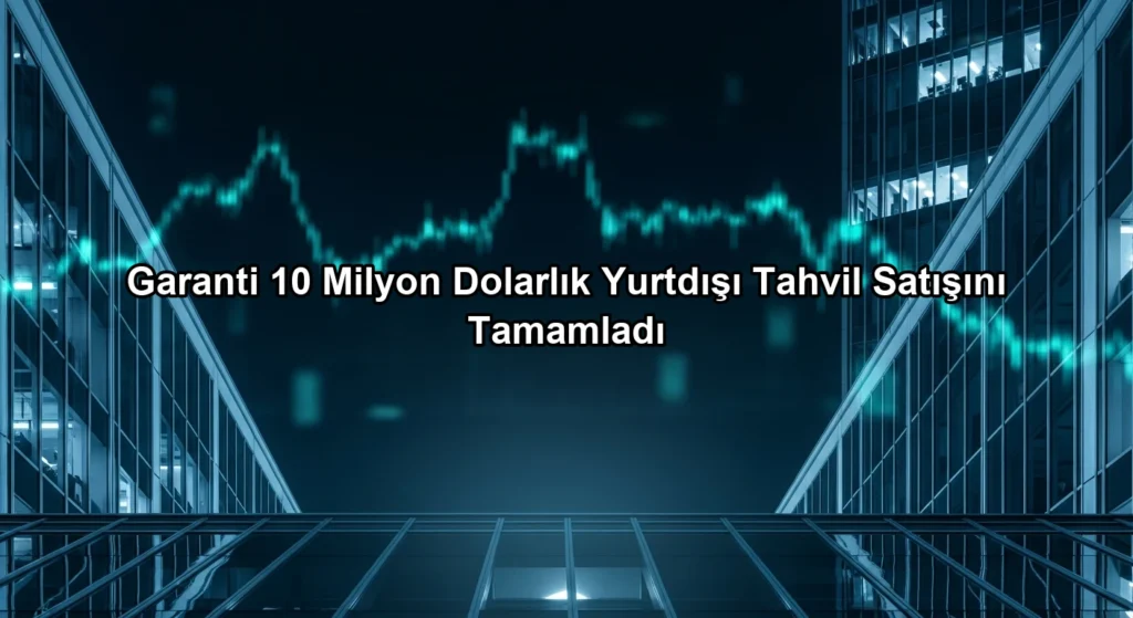 Garanti 10 Milyon Dolarlık Yurtdışı Tahvil Satışını Tamamladı konulu borsa ve yatirim haber gorseli