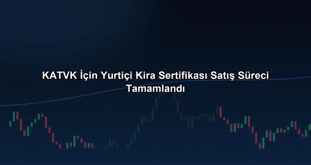 Modern bir finans merkezinde, KATVK kira sertifikası satış sürecine dair kurumsal görsel.