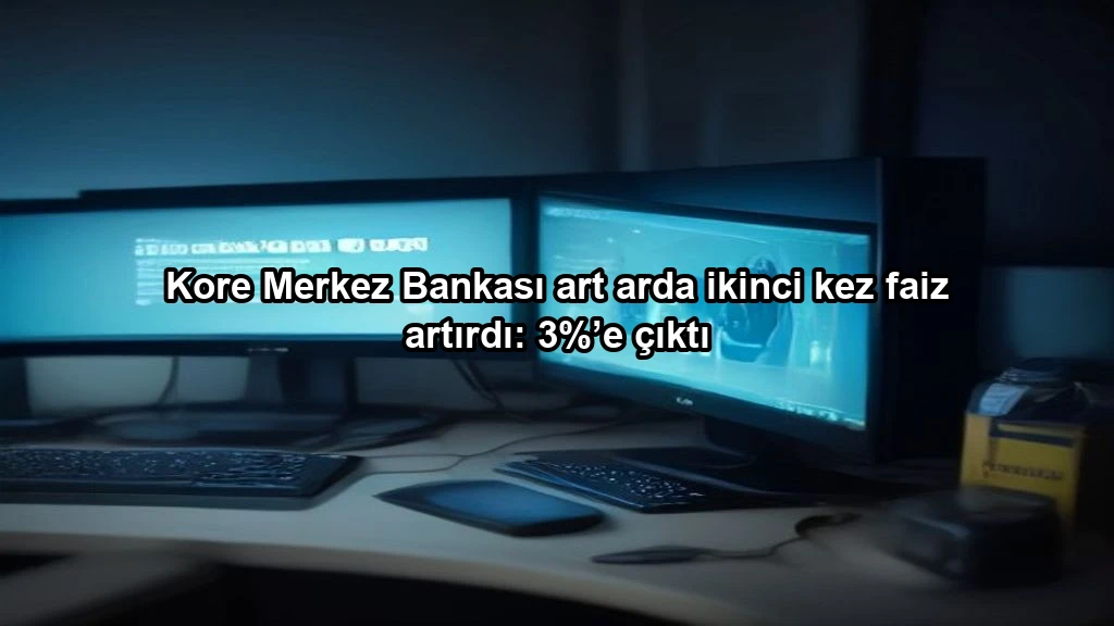 Kore Merkez Bankası art arda ikinci kez faiz artırdı: 3%’e çıktı konulu borsa ve yatirim haber gorseli