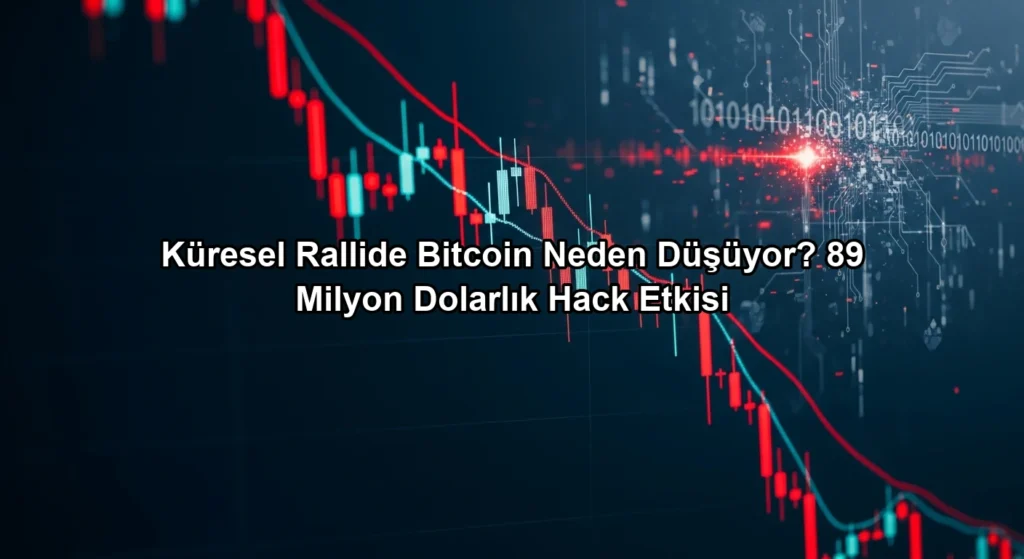 Küresel Rallide Bitcoin Neden Düşüyor? 89 Milyon Dolarlık Hack Etkisi konulu borsa ve yatirim haber gorseli