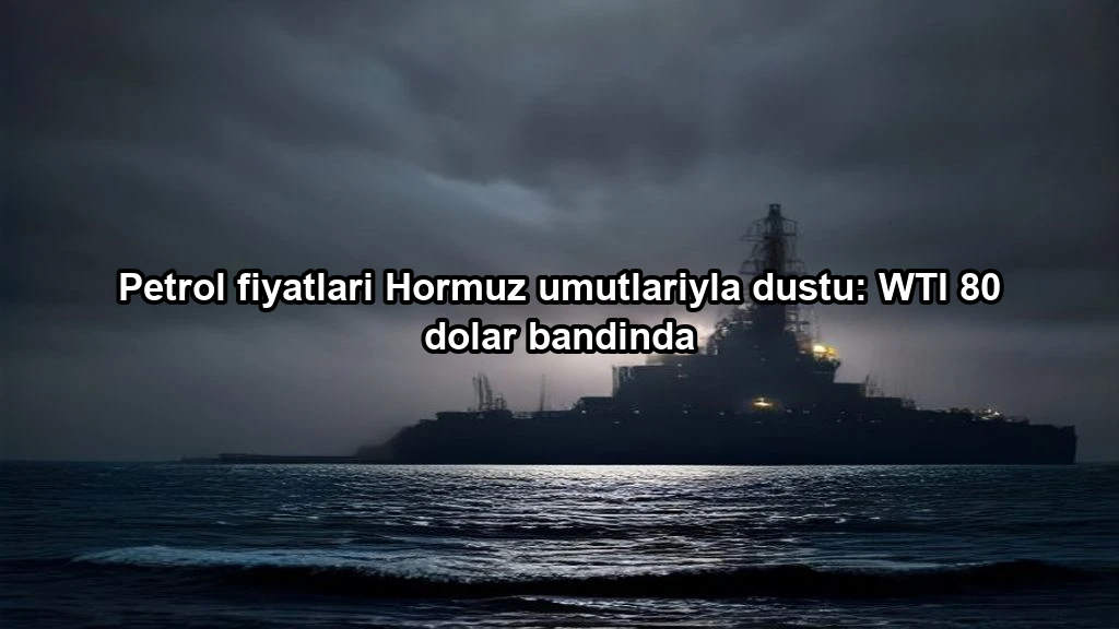 Petrol fiyatlari Hormuz umutlariyla dustu: WTI 80 dolar bandinda konulu borsa ve yatirim haber gorseli