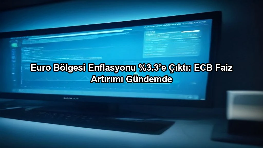 Euro Bölgesi Enflasyonu %3.3’e Çıktı: ECB Faiz Artırımı Gündemde konulu borsa ve yatirim haber gorseli